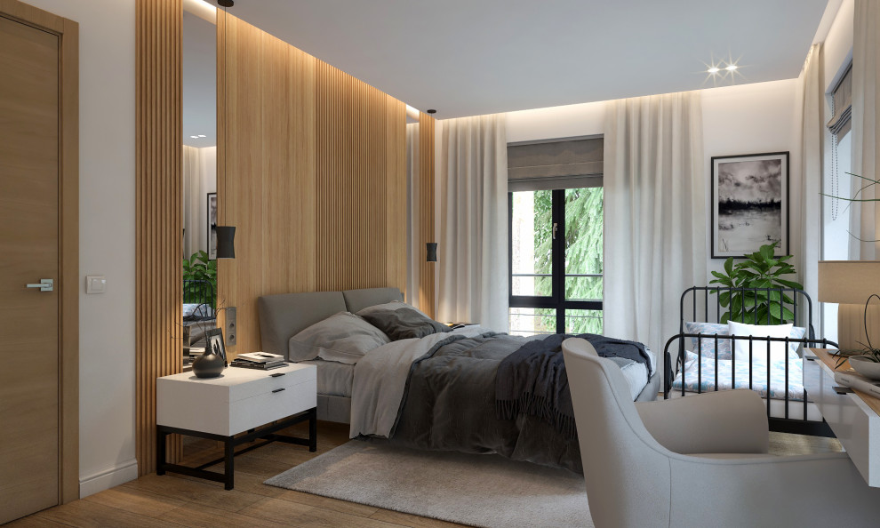 Спальня в стиле минимализм 2