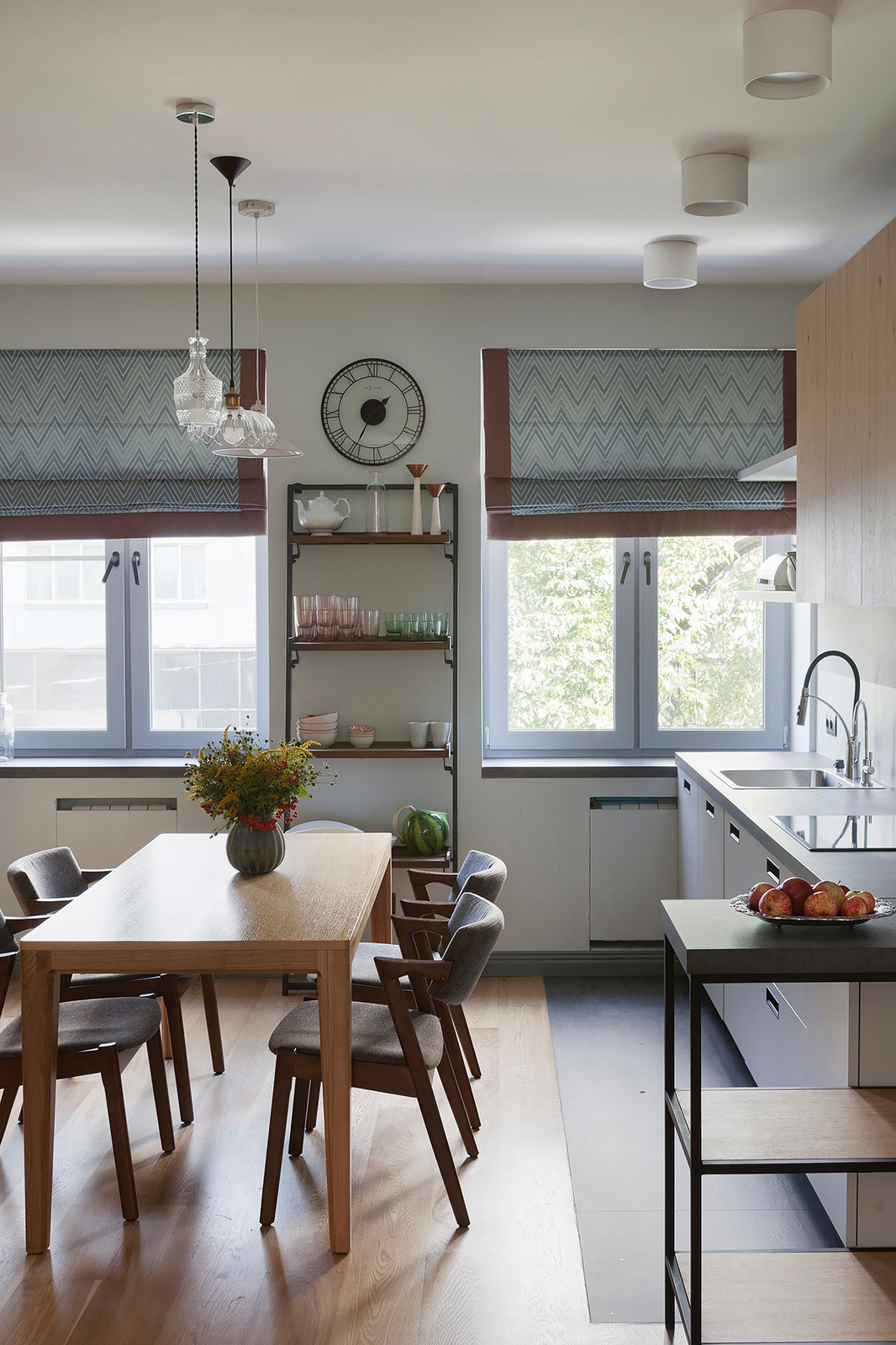 Дизайн квартиры для молодой семьи с двумя детьми в переулках Нового Арбата