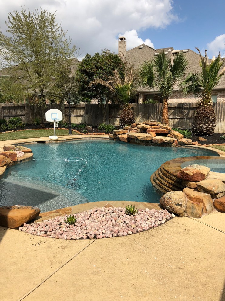 Cinco Ranch Southwest Design Project Houston by Sage Pools, Scapes