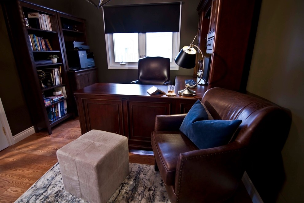 Dominics Markham Home Office Design Project - Rustic - Toronto - by ...