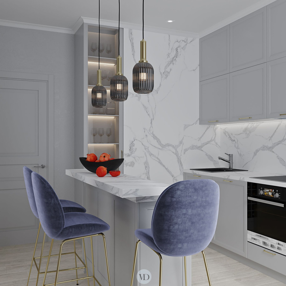 Дизайн-проект квартиры Яблочкино