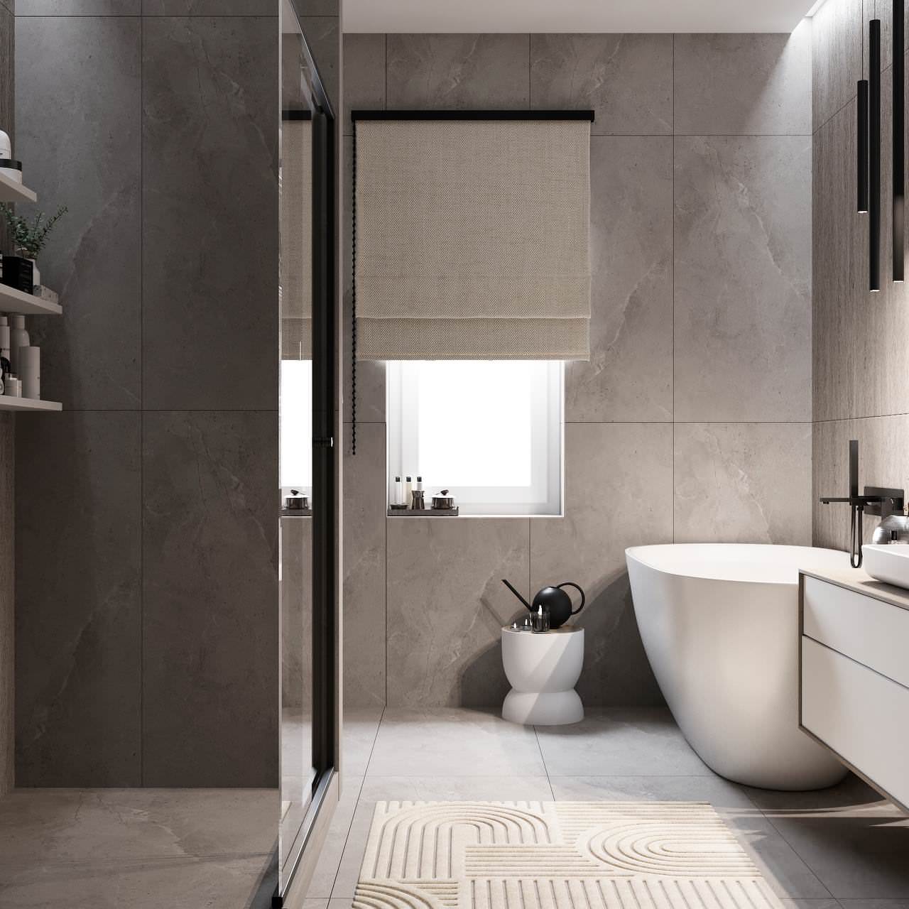 ДИЗАЙН ПРОЕКТ С ОЛИВКОВЫМИ ОТТЕНКАМИ