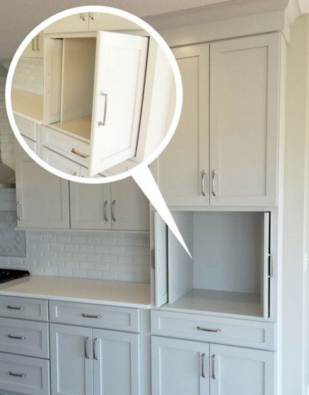 Tall Cabinet For Coffee Toaster Microwave