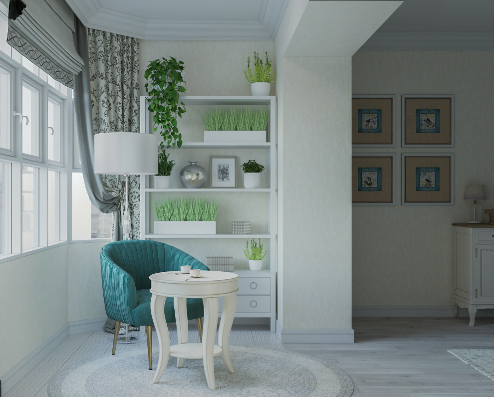 Дизайн интерьеров спальни в г. Нижний Новгород в ЖК Пражский квартал