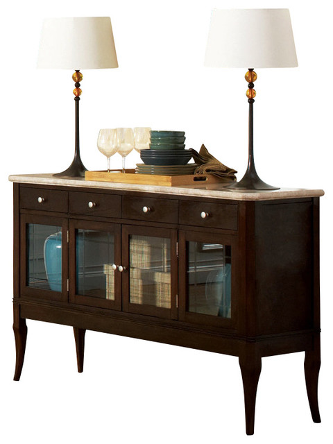 Marseille Marble Top Dining Sideboard MS850SB Marseille Marble Top Dining Sideboard MS850SB