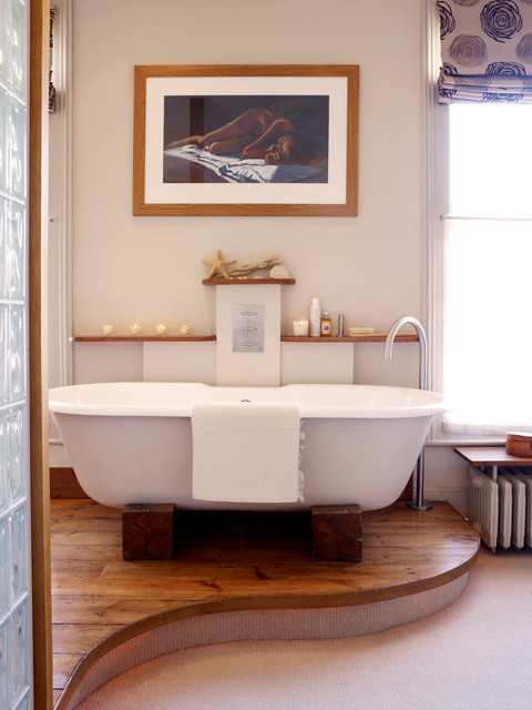 Bath in Bedroom Herne Hill contemporary-bathroom
