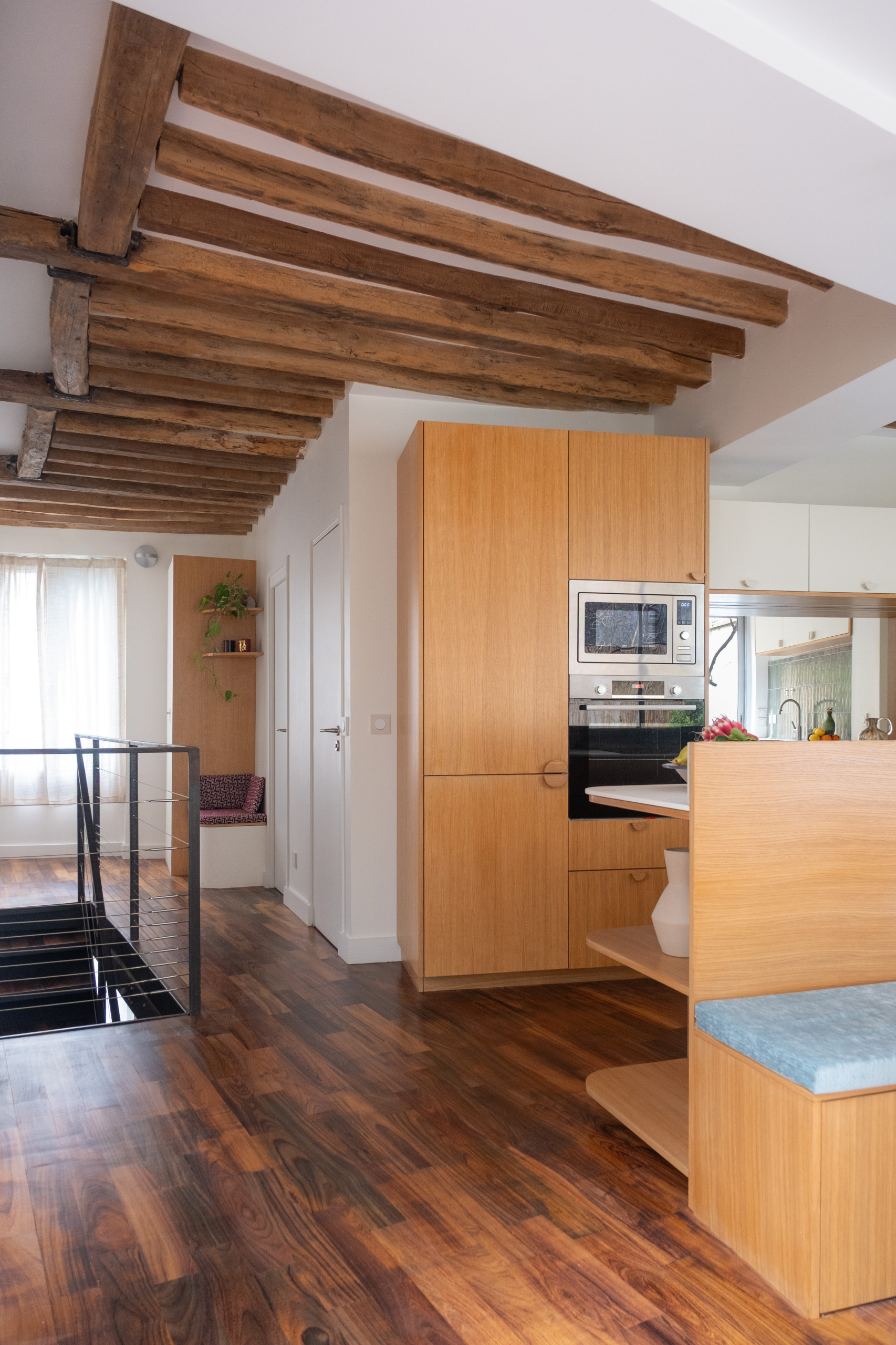 Rénovation appartement atypique Buttes Chaumont