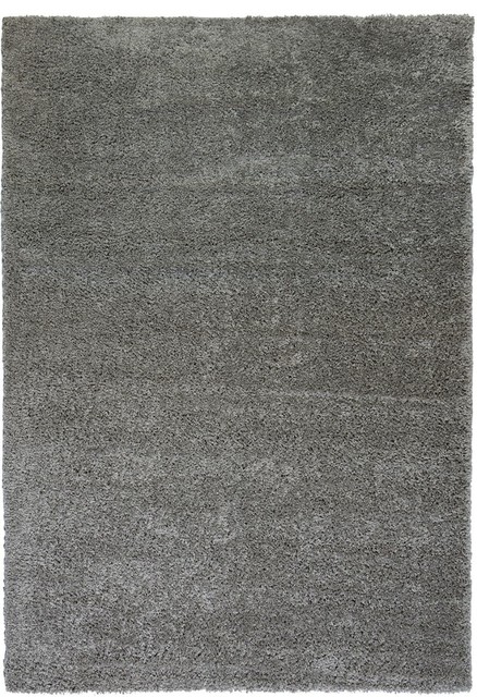 Infinity Home Source Solid Striped Madison Plain Area Rug Solid Striped Madison Plain Area Rug Rectangle Gray 5 X7