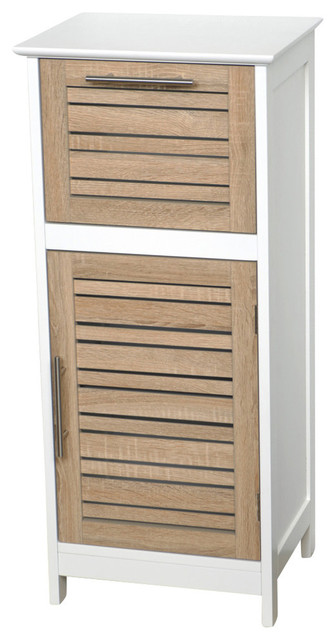 Freestanding Bath Storage Floor Cabinet Stockholm Transitional