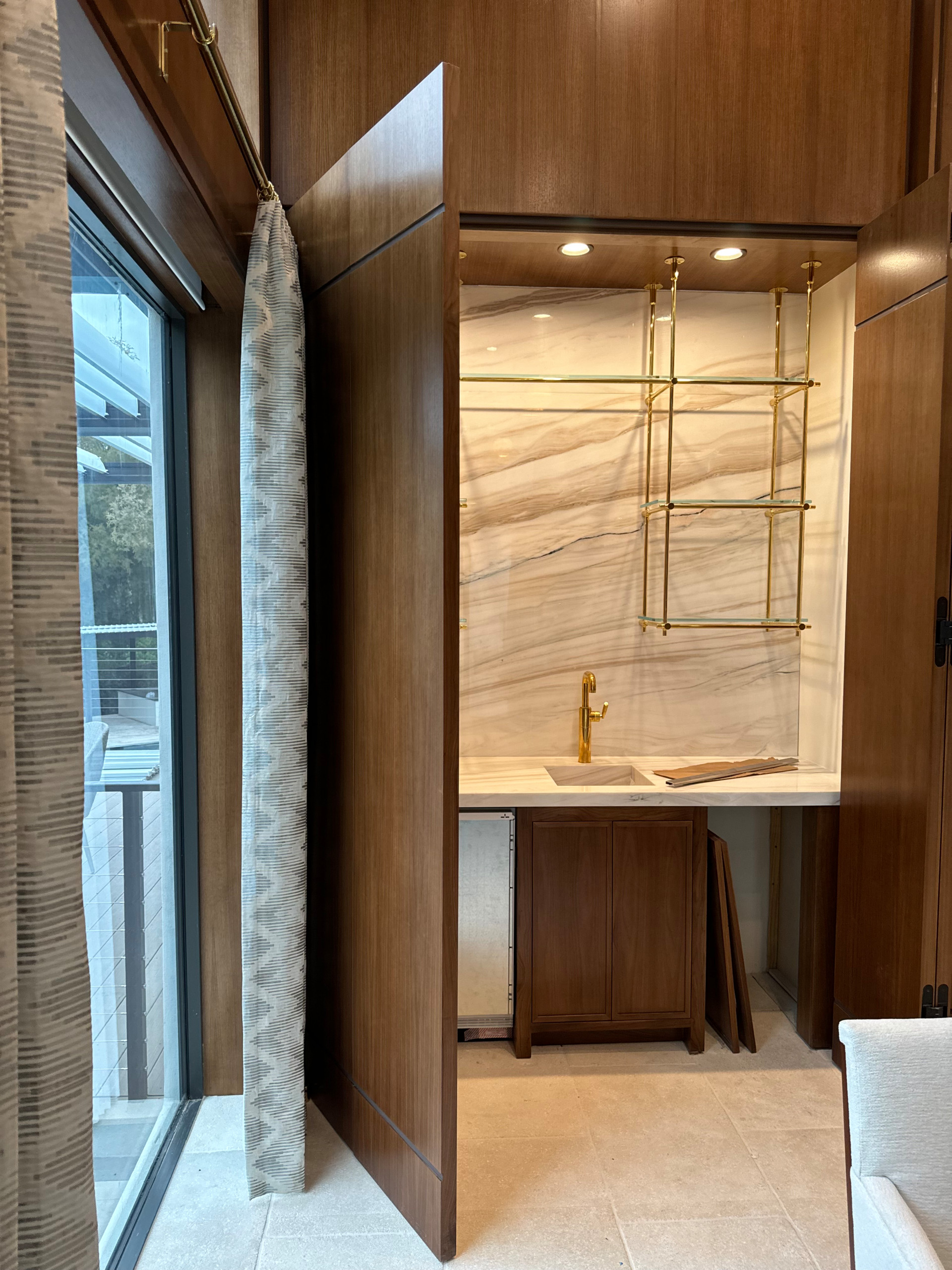 Deep Walnut Custom Design