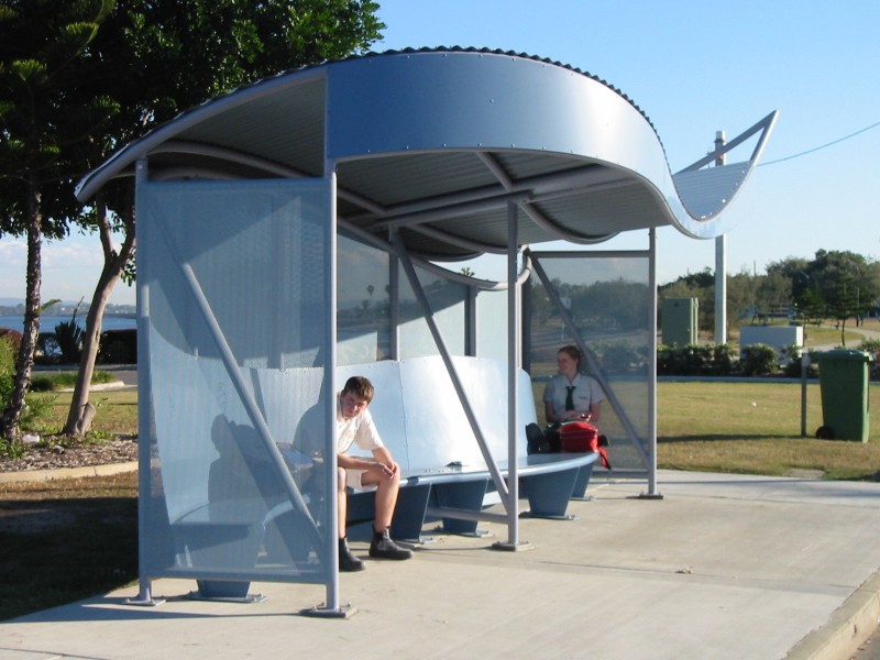 Pelican Park bus shelter