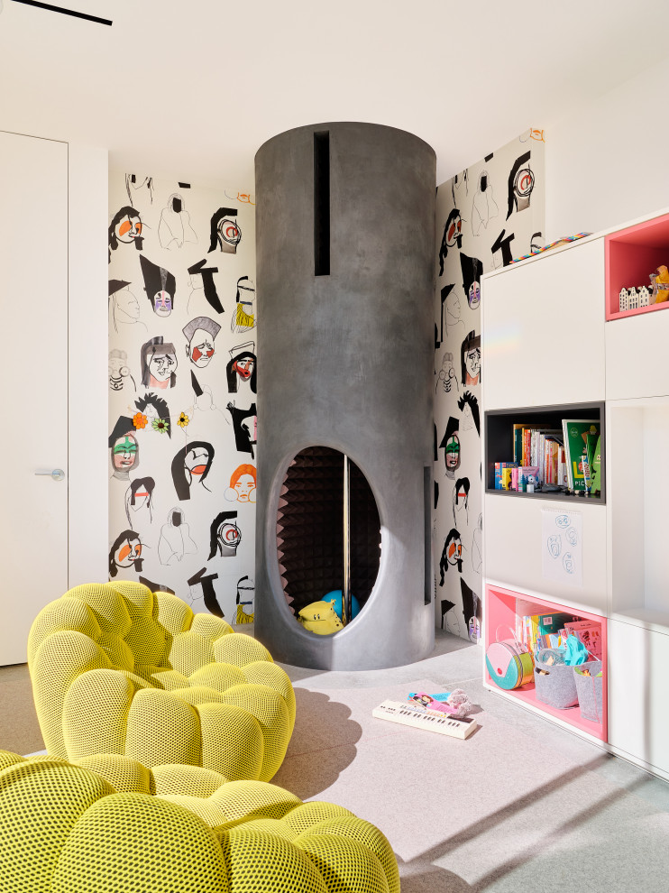 Modern kids' bedroom in San Francisco.
