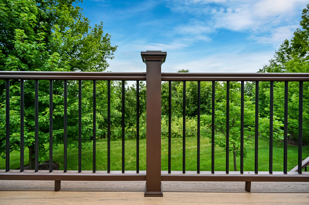 Deck - backyard deck idea in Chicago