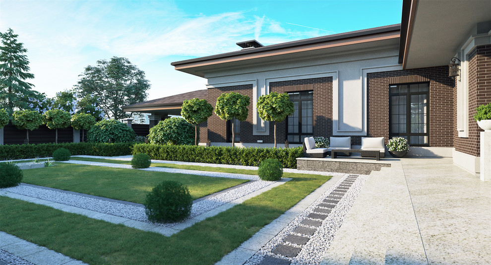 Проект благоустройства загородного участка п.Каменка