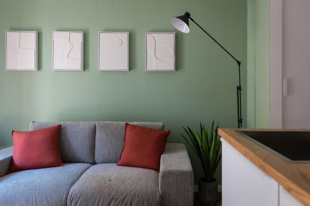Relooking con colori complementari contemporary-koek