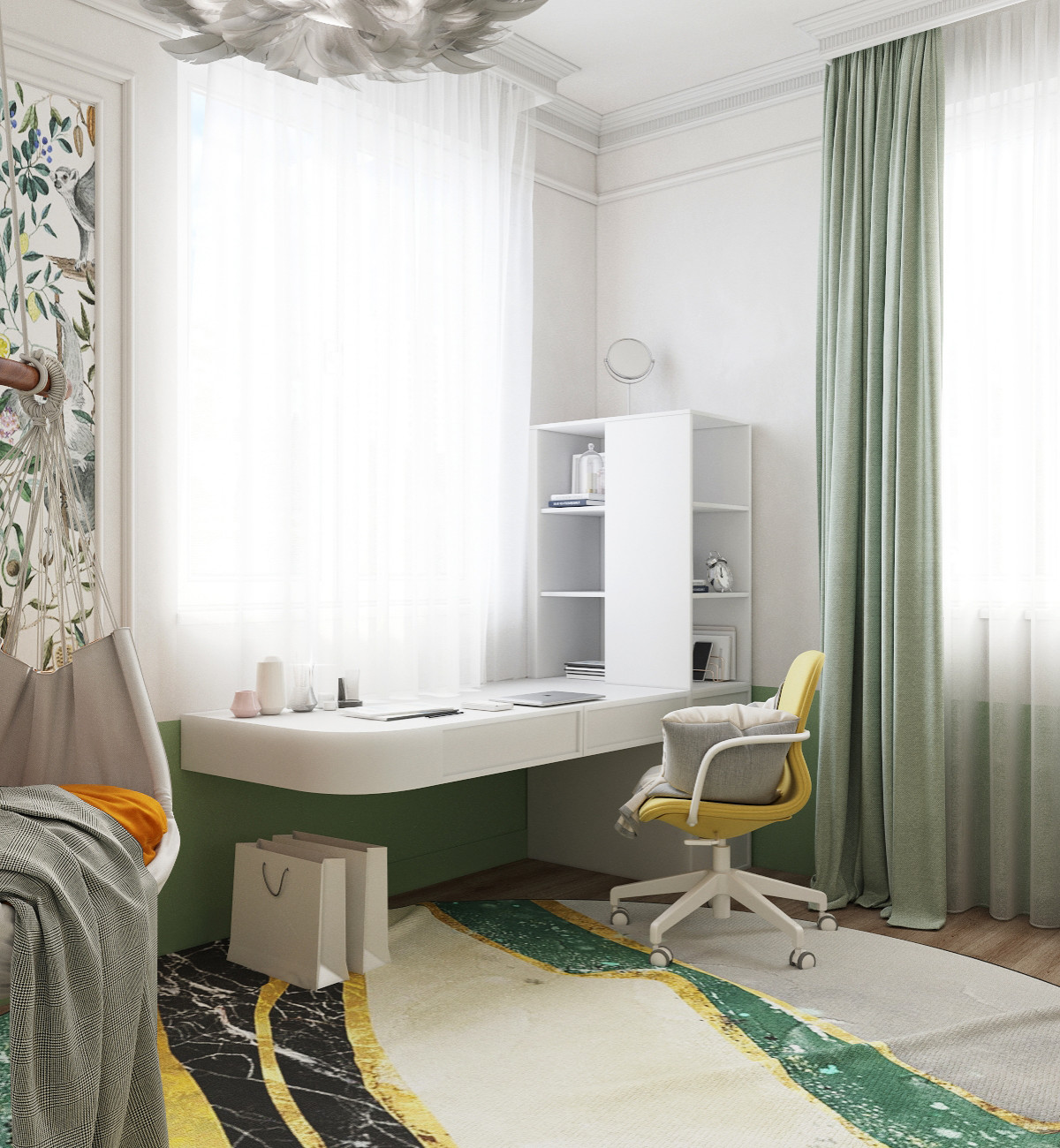 Дизайн детской комнаты, г. Строитель