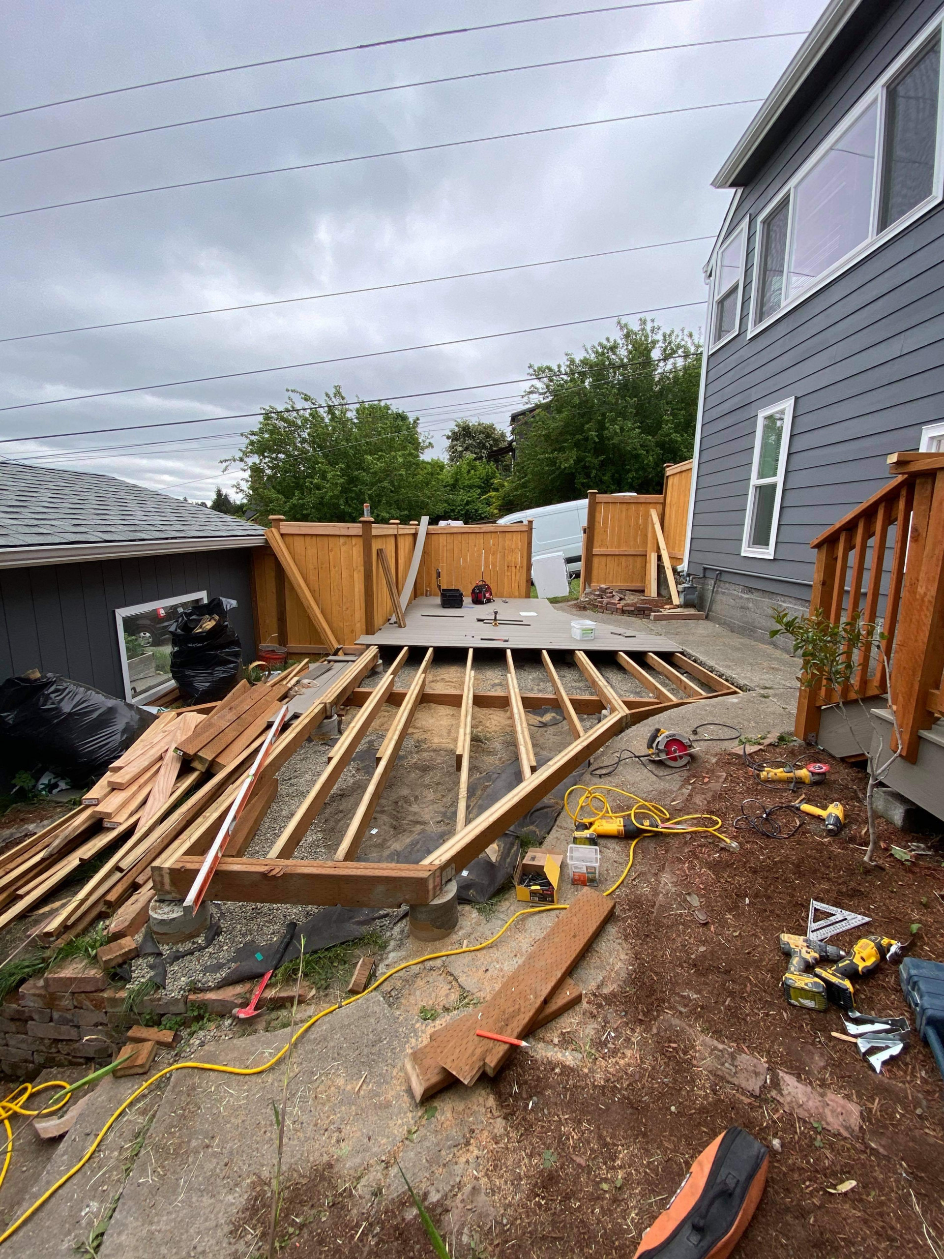 Seattle Fence, Deck, & Porch Build