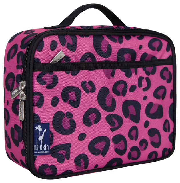 leopard print lunch box