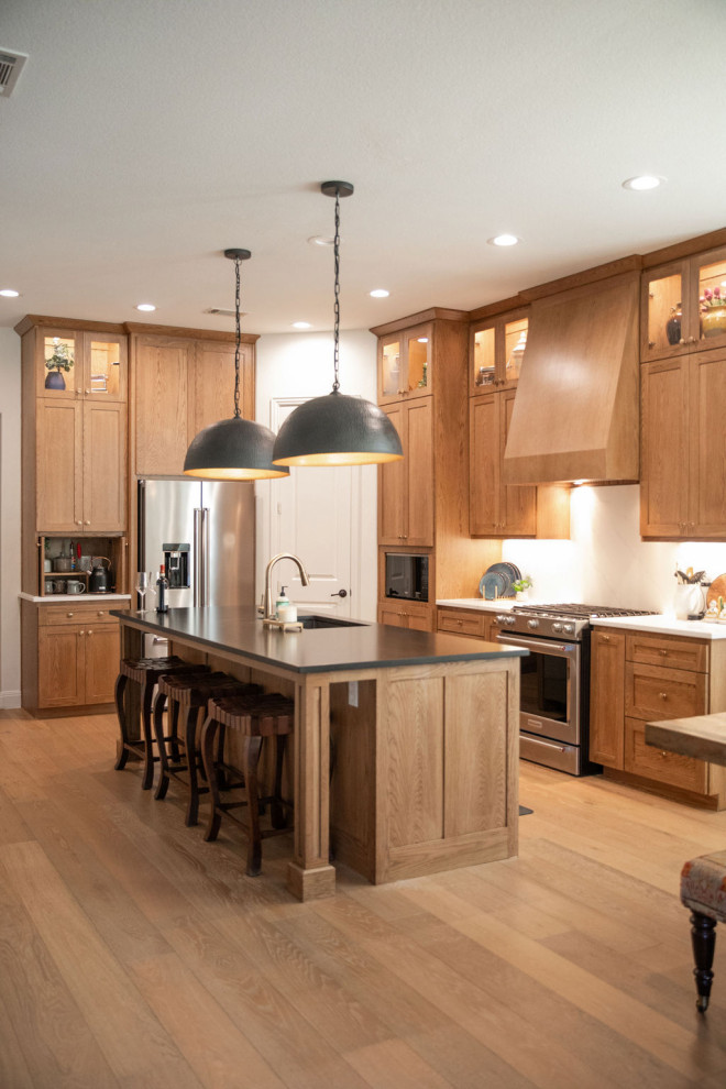 Kitchen + Primary Bathroom