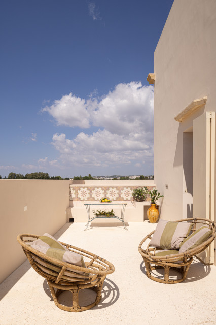 INTERIOR DESIGN DI UNA DIMORA STORICA mediterran-terrasse