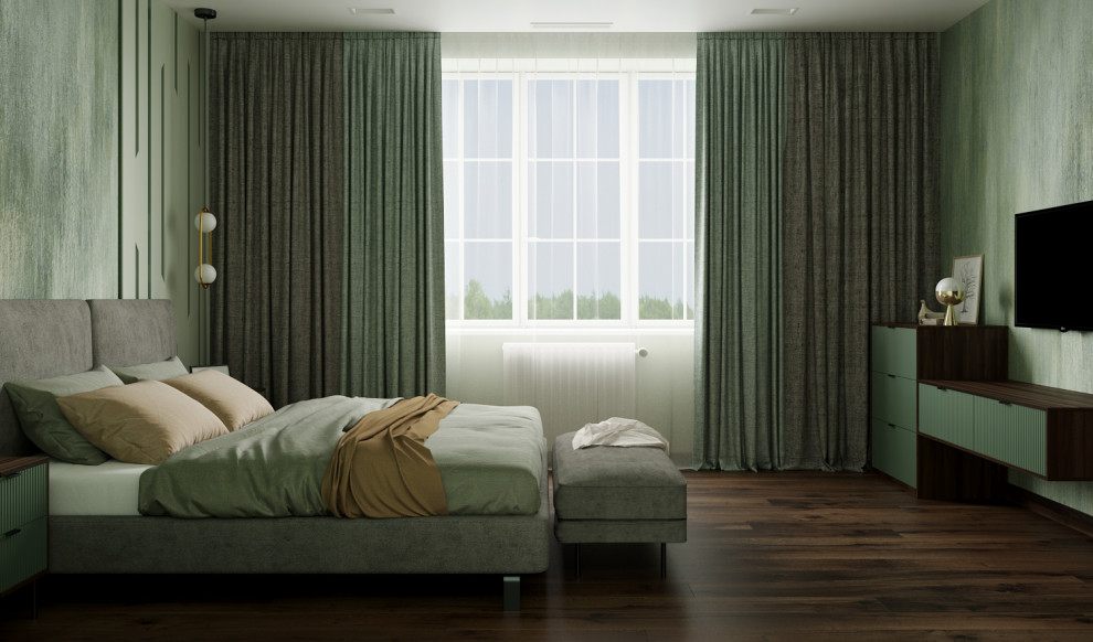 Спальня в частном доме 200 кв.м