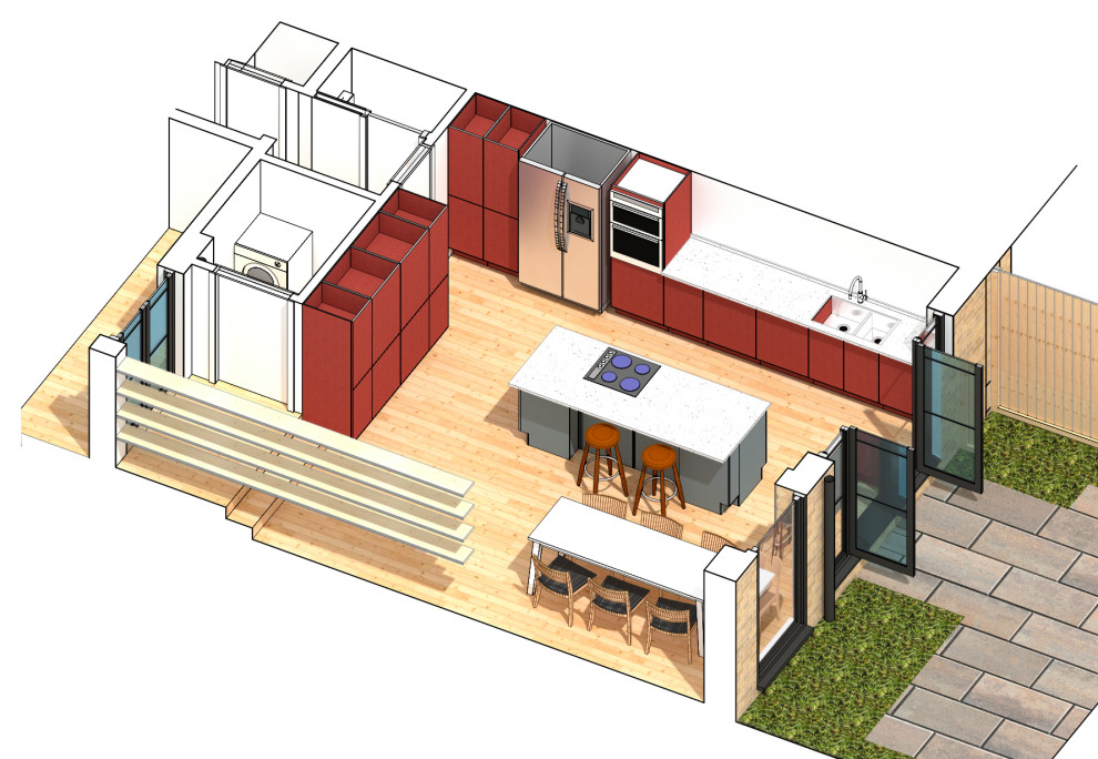 Side return extension in a Conservation Area