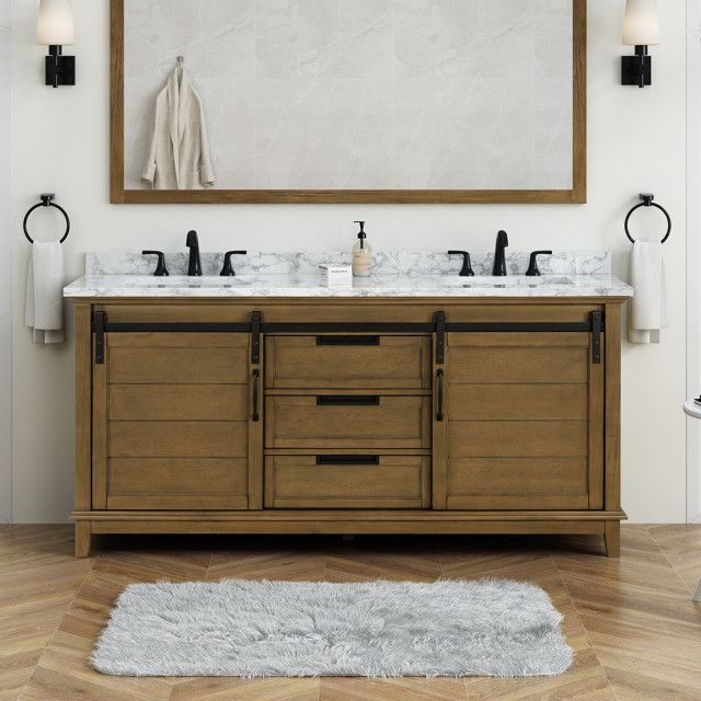 Miseno MVERNE7215VVA Edenderry 72" Bathroom Vanities And Sink