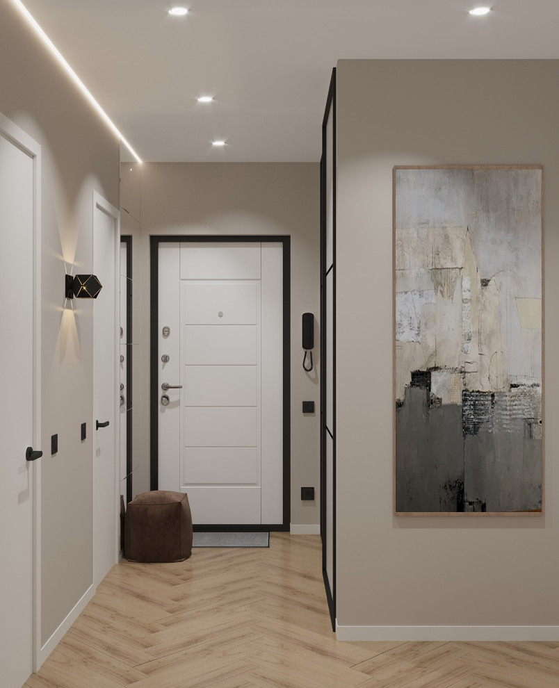 Дизайн-проект квартиры, площадью 56м2 в г. Москва