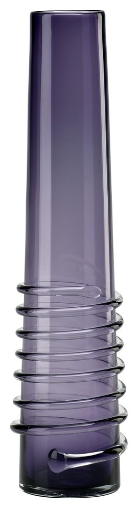 Cyan Design Medium Purple Spiral Vase