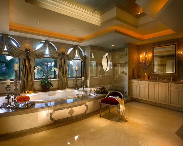 Coral Gables Mansion - Mediterráneo - Cuarto de baño - Miami - de Perla