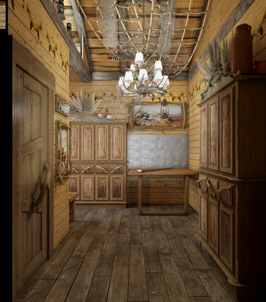 "Охотничий домик" в туристическом комплексе "Малые Карелы"