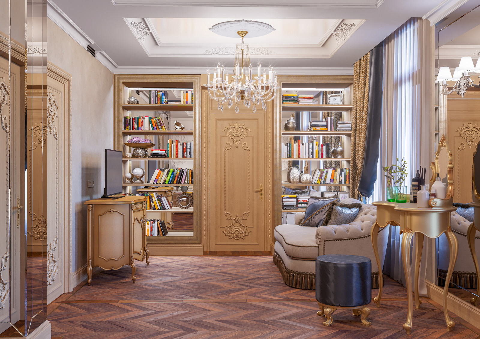 Дизайн евродвушки в ЖК Гранвиль