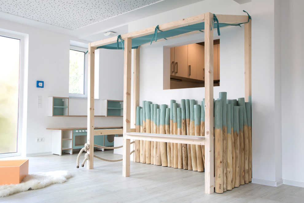 Design ideas for a scandinavian kids' room in Hamburg.