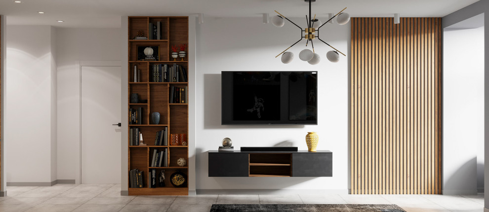 Проект квартиры "Яркий лофт"