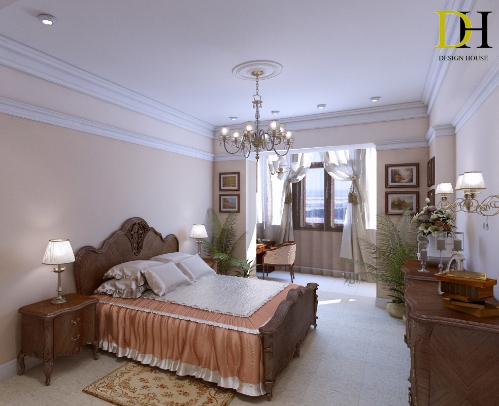 Трехкомнатная квартира в классическом стиле