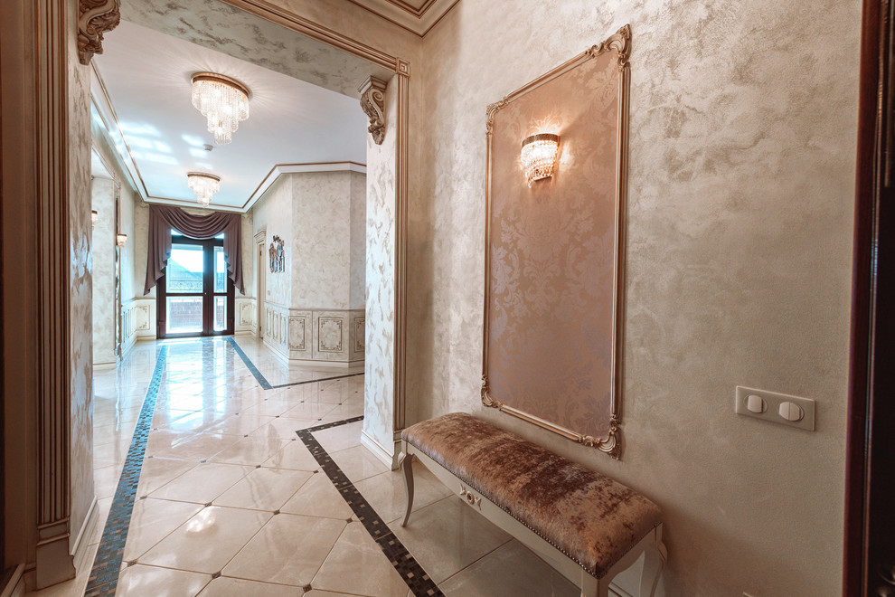 прихожая в загородном доме