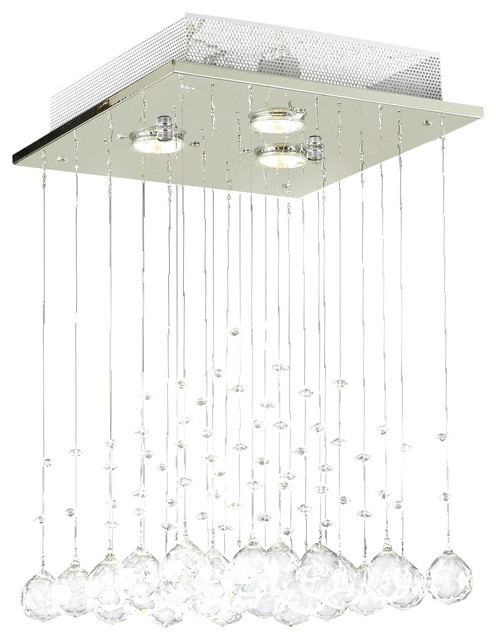 Modern Chandelier Rain Drop Crystal Ball Ceiling Lamp Contemporary Modern Chandelier Rain Drop Crystal Ball Ceiling Lamp
