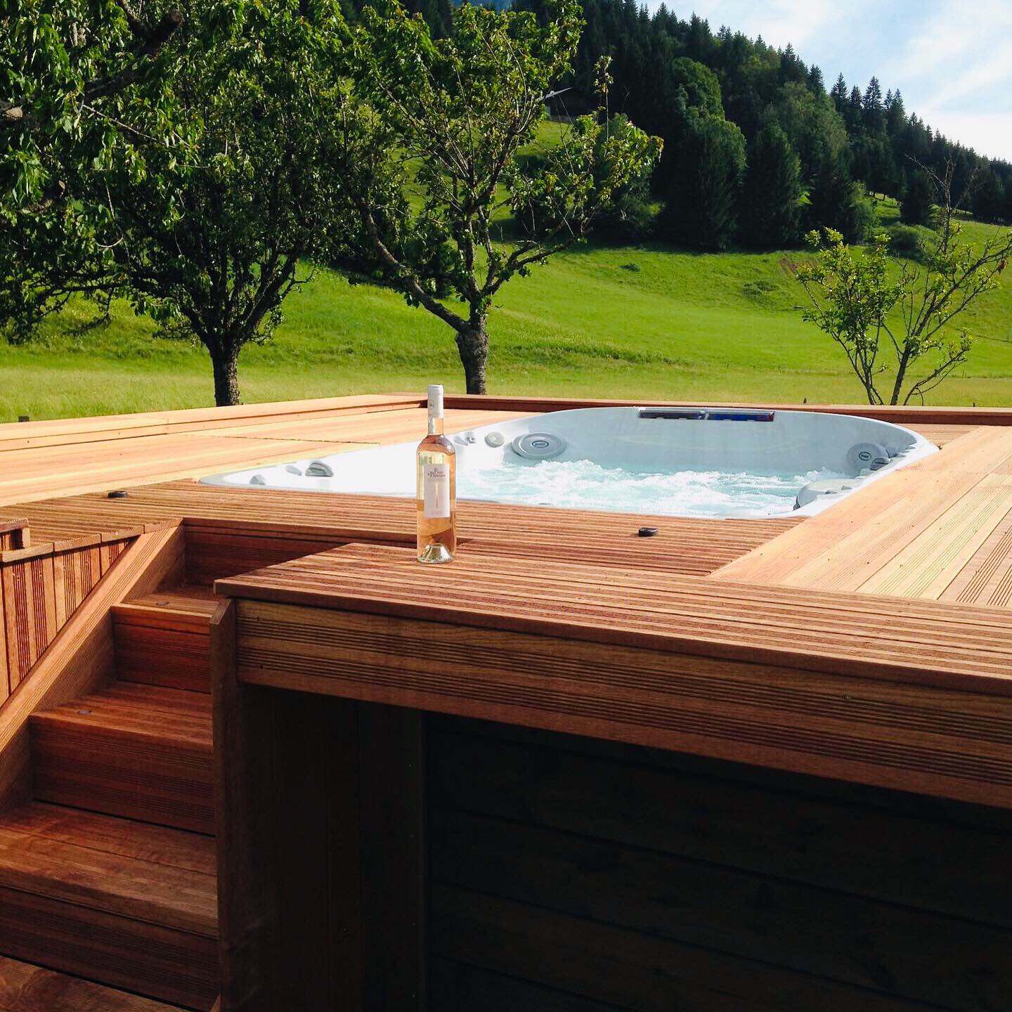 Espace détente Jacuzzi