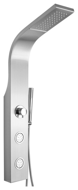 AKDY 39" Stainless Steel Shower Panel With Shower Head And ...