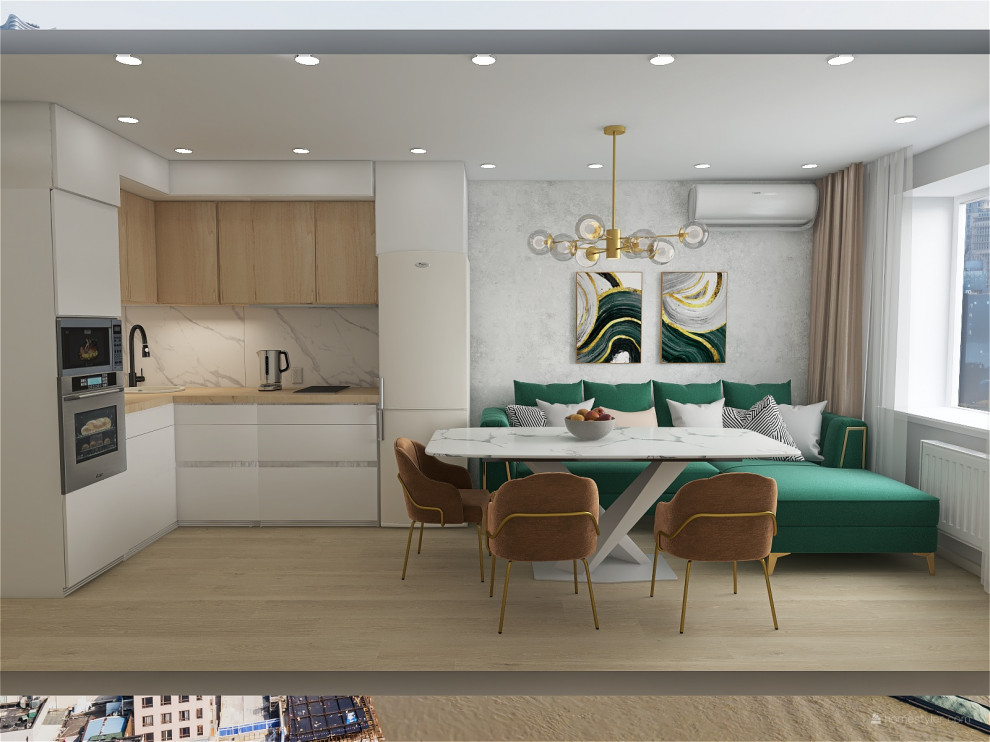 Преображение двухкомнатной хрущевки