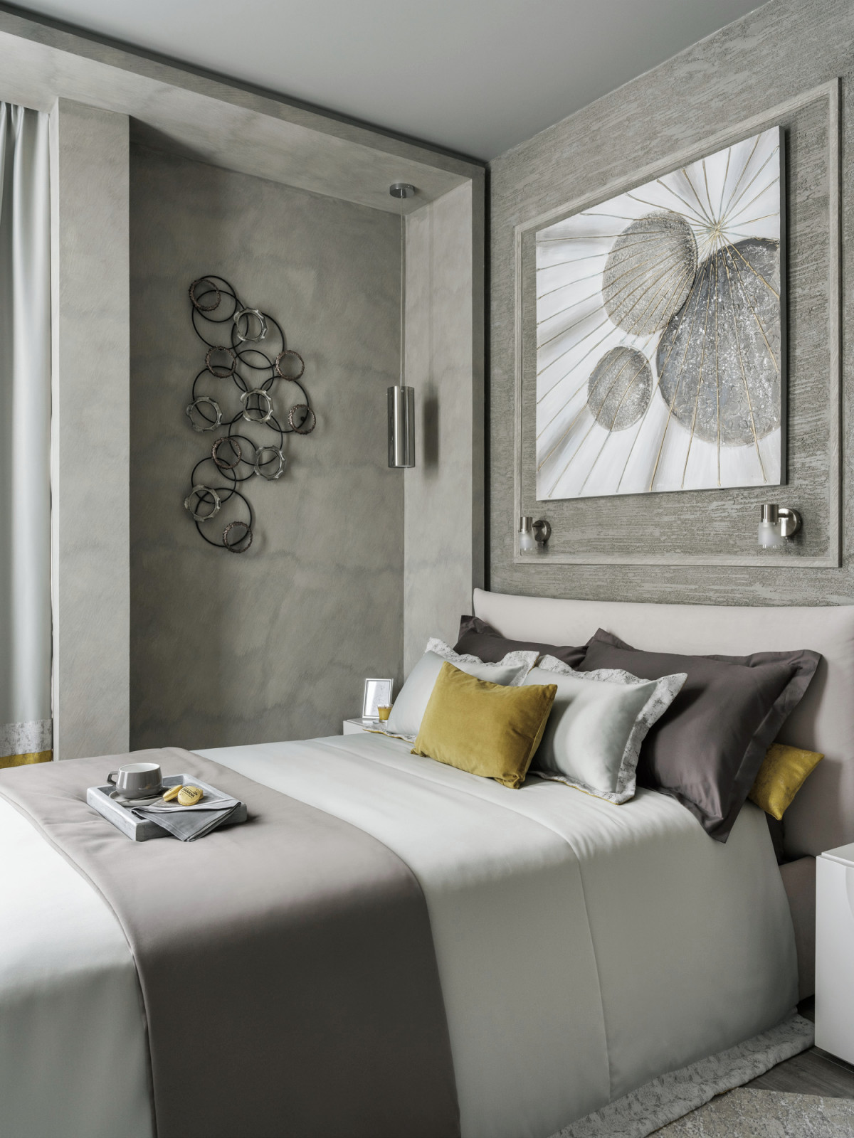 Квартира выходного дня в оттенках серого