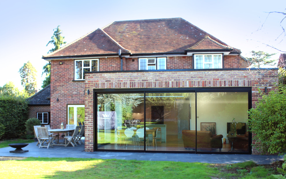 Contemporary Flat Roof Extension - Contemporary - Exterior ...
