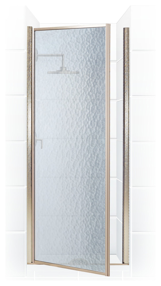 Coastal Shower Doors L29.66-A Legend Series 29" x 64" Framed - Brushed Nickel