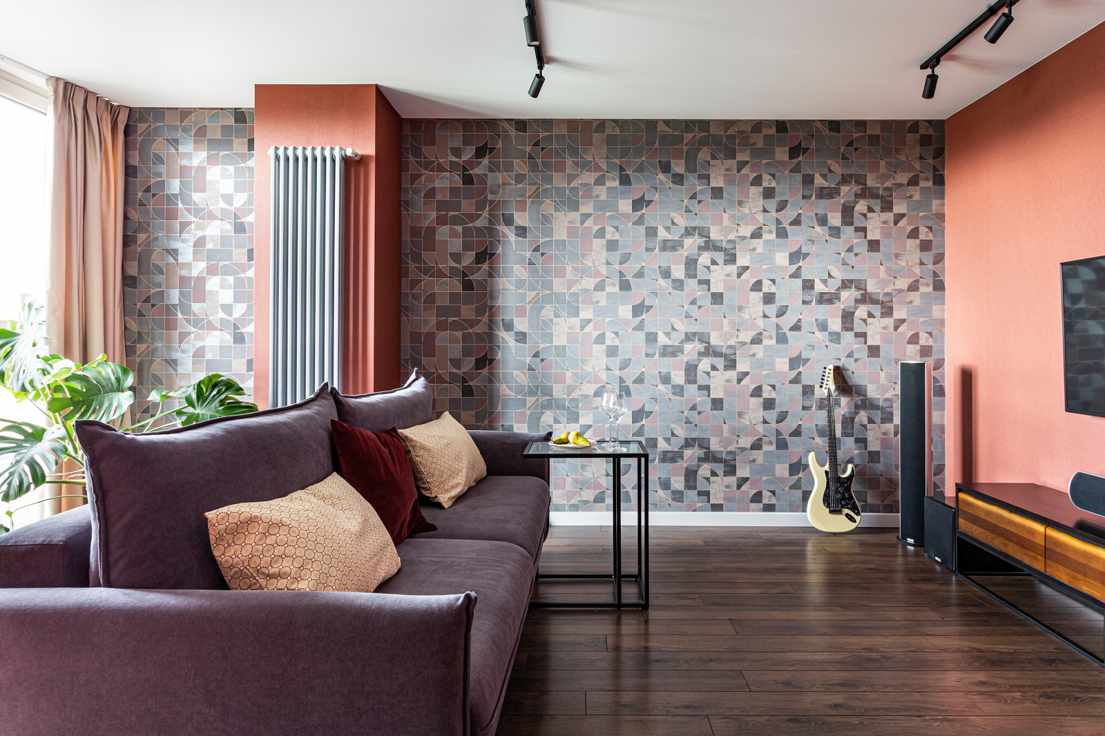 Яркая квартира Насти Заркуа