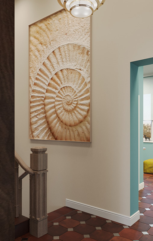 Холл с лестницей