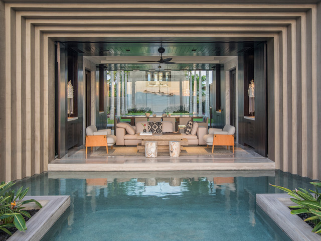 Casa Cascada resort-living-room