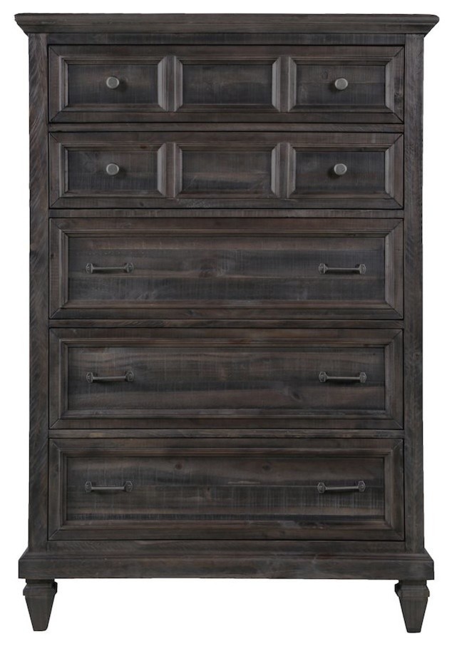 Magnussen Calistoga 5-Drawer Chest, Weathered Charcoal
