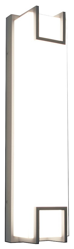 AFX Lighting Beaumont LED 23" Outdoor Sconce, Textured Grey