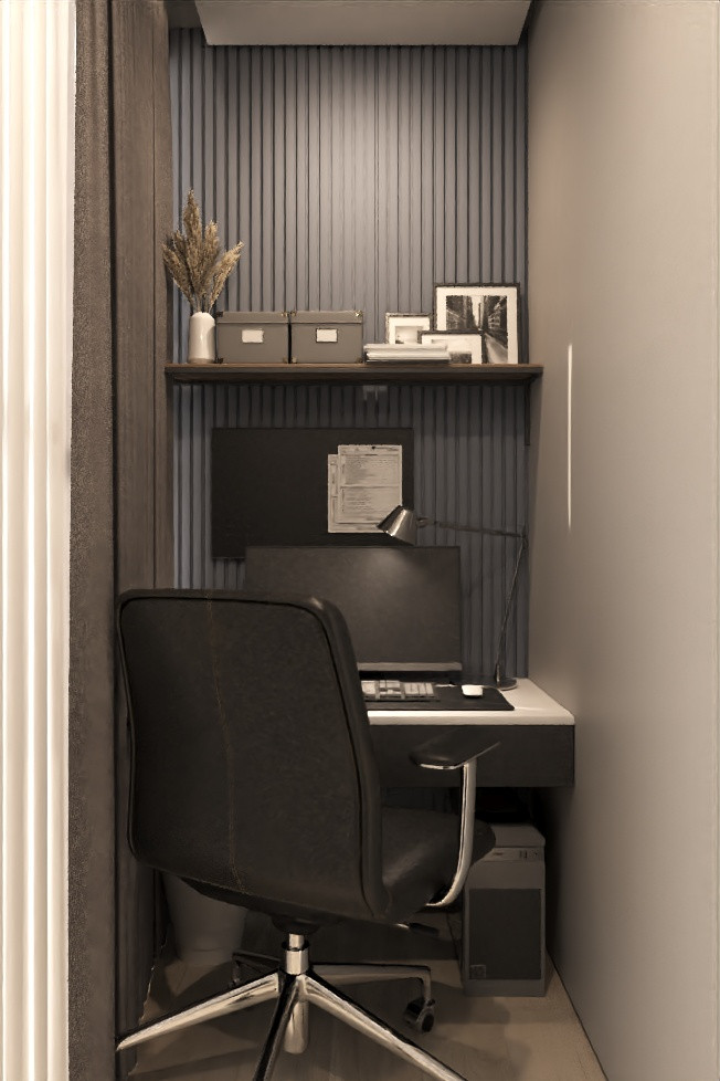 Дизайн-проект квартиры, ул. Нахимсона 107м2. Минимализм