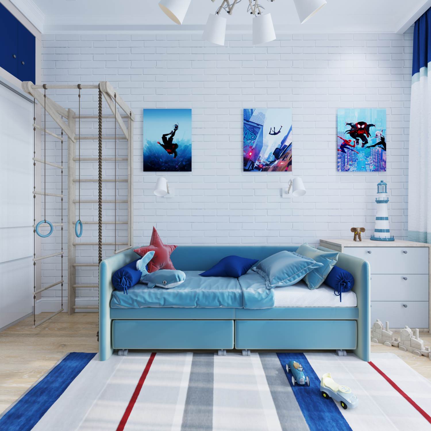 интерьер квартиры 117 квм. г. Новосибирск